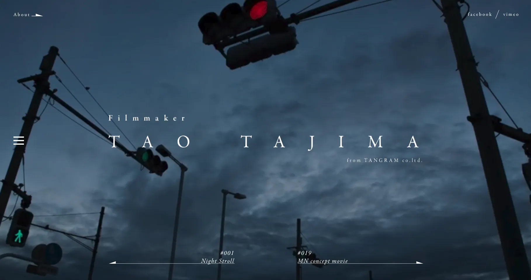 Tao Tajima Portafolio. Por Studio Tangram